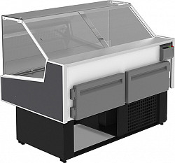 Холодильная витрина Cryspi ВПС Octava Q 1800 (RAL7016/RAL 9005) в Москве , фото 3