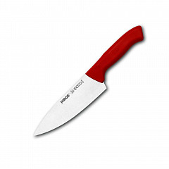 Нож поварской Pirge 16 см, красная ручка в Москве , фото