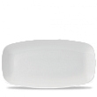 Блюдо прямоугольное CHEFS без борта  35,5х18,9см, X Squared, цвет белый WHXO141