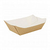 Контейнер картонный для фри, снеков Garcia de Pou жиронепроницаемый рифленый, 960 гр, 10,5*7,2*4,5 см, 100 шт/уп фото