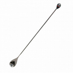 Ложка барная Barbossa-P.L. 43 см Череп нерж. черный цвет в Москве , фото