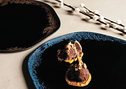 Тарелка с бортом Porland 27 см, Root Blue (18CP27) в Москве , фото 3