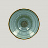 Тарелка глубокая RAK Porcelain Twirl Lagoon 320 мл, 23*8 см фото