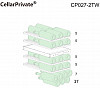 Винный шкаф двухзонный Cellar Private CP027-2TW фото