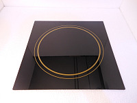 280х280х4 (черное) к плите (700 серия) фото