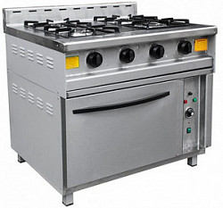 Плита газовая ПищТех ПГ-4Д в Москве , фото