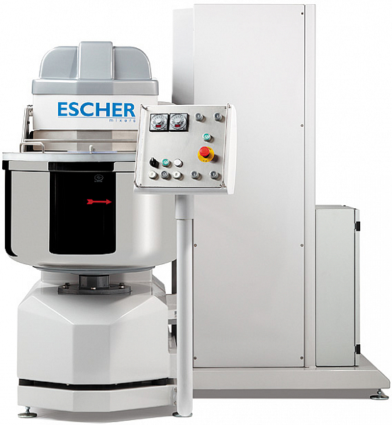 Тестомес для крутого теста Escher MT 80 P (выгрузка на стол) фото