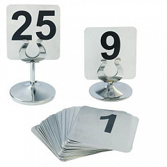 Номер стола Maco 26-50, нерж.сталь SN2650 в Москве , фото