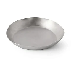 Блюдо для морепродуктов с неровными краями алюминиевое Gibco 40 см Арго фото