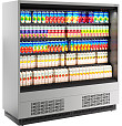 Холодильная горка  FC20-07 VM 1,9-2 0030 бок металл с зеркалом (9006-9005)