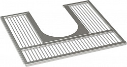 Решетка полки для подогрева для печей Кобор FIRE-45-М BC; FIRE-45-L BC в Москве , фото