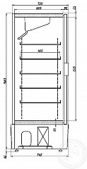 Холодильный шкаф Ариада R700 MSPW в Краснодаре, фото 2