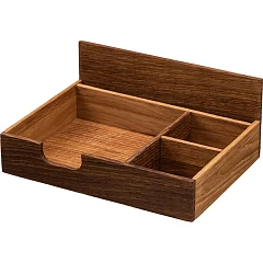 Подставка для набора для специй и салфеток PPwood дуб ,H=10,L=24,B=17,7см (04150893) фото