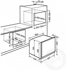 Духовой шкаф Smeg SFP496N в Москве , фото 2