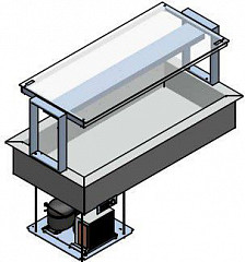 Ванна охлаждаемая Enofrigo DOGE SVT FISSA 2000 RF встр. в Москве , фото 2