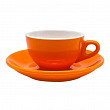 Чайная пара  Barista 180 мл, оранжевый цвет