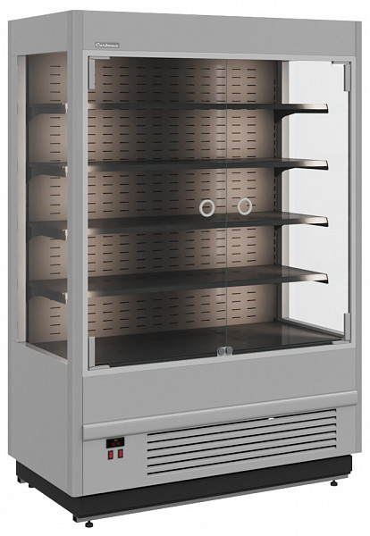 Холодильная горка Полюс FC 20-07 VM 1,0-1 LIGHT (фронт X0 распашные двери) фото