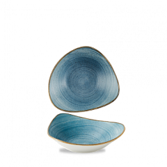 Салатник треугольный Churchill Stonecast Raw Teal SRBETRB71 в Москве , фото 1