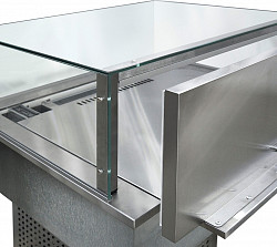 Витрина холодильная встраиваемая Финист Glassier Slide GS-9/65/3 в Москве , фото 2