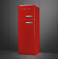 Отдельностоящий двухдверный холодильник Smeg FAB30LRD5 в Москве , фото 3