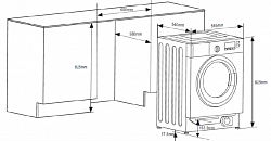 Встраиваемая стиральная машина Graude EWTA 80.0 в Москве , фото 11