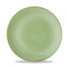 Тарелка мелкая круглая Churchill Stonecast Sage Green SSASEV101 фото