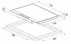 Варочная панель Smeg P875A в Москве , фото 3