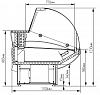 Холодильная витрина Марихолодмаш Илеть ВХС-2,7 статика фото