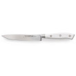 Нож универсальный  12,5 см, L 23 см, нерж. сталь / АБС-пластик, цвет ручки белый, Marble (8113)