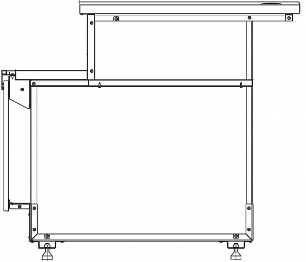 Прилавок нейтральный Полюс GC111 N 1,2-7 1010 фото