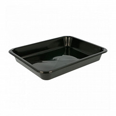 Контейнер односекционный Garcia de Pou черный, СВЧ, 22,5*17,5*3 см, PP, 125 шт/уп (крышка 81210078) в Москве , фото