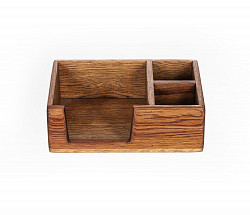 Ящик для сервировки деревянный Luxstahl 230х150х90 мм в Москве , фото 3