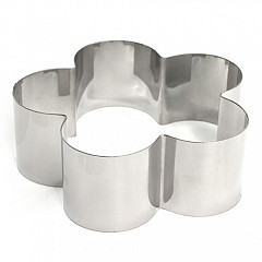 Форма резак P.L. Proff Cuisine Ромашка 5 лепестков 18*6,5 см, нержавейка в Москве , фото