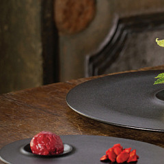 Тарелка круглая плоская RAK Porcelain Neofusion Terra 29 см (терракотовый цвет) в Москве , фото 4