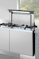 Встраиваемая вытяжка Falmec DOWNDRAFT GLASS BLACK 90 (CDDW90.E1P2#ZZZN400F) в Москве , фото 6