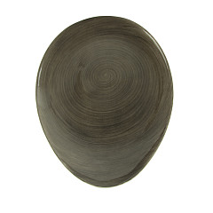 Блюдо асимметричное Continental 32 см, угольное 29FUS337-54 в Москве , фото 1