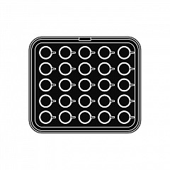 Форма для приготовления тарталеток Pavoni Форма 8 в Москве , фото 2