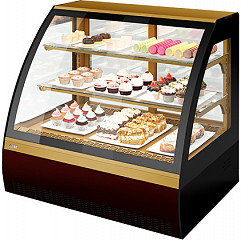 Витрина кондитерская Chilz Vete 90 M шоколад/золотой глянец в Москве , фото 1