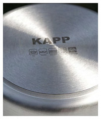 Кастрюля с крышкой KAPP MEDIUM DEEP STOCKPOT (WITH LID) 16x11 CM 2 LT (30141611) в Москве , фото 4