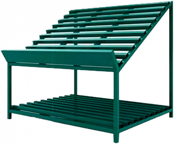 Овощной развал металлический Евромаркет 1200х1200х1050 фото