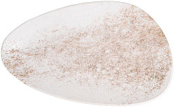 Блюдо треугольное Porland 36 см Pioli Smoky Matte Brown (11TT36) в Москве , фото 1