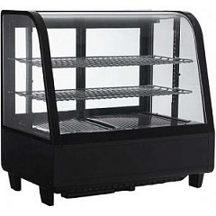 Витрина холодильная настольная Enigma RTW-100L (Black+LED+Digital controller) в Москве , фото 1