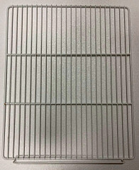 Полка решетчатая Polair с огран.ШН-0,5 STANDARD (595*460) (ПЭП чер.) фото