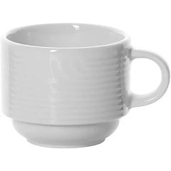 Чашка кофейная Bauscher Карат фарфор 90мл D=6,H=5,L=8см белый (25 5209) в Москве , фото 1