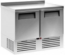 Охлаждаемый стол Полюс T70 M2GN-2 с бортом 9006-2 корпус серый 2 двери в Москве , фото