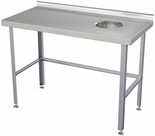 Стол для сбора отходов Atesy СРО-С-1П-1200.600-02 (СРО-3/1200) фото