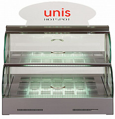 Тепловая витрина Unis HOT Spot inox в Москве , фото 1