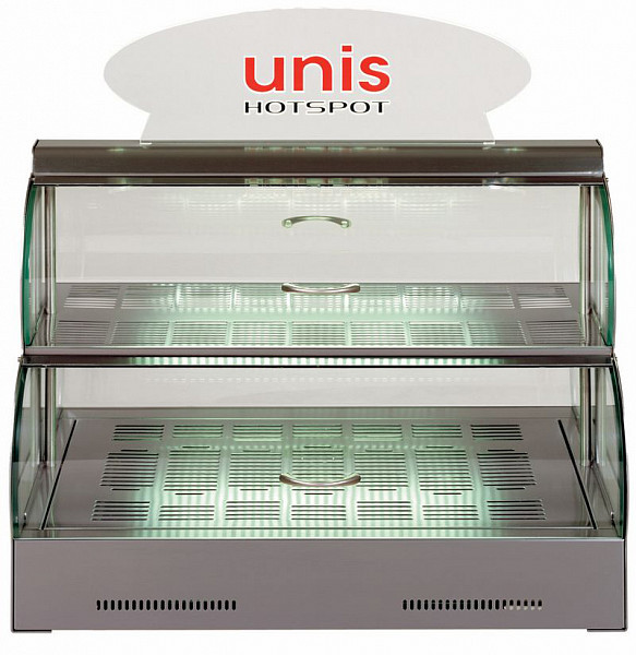 Тепловая витрина Unis HOT Spot inox фото