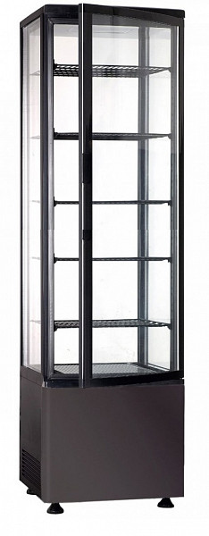 Шкаф-витрина холодильный Koreco RT C280L Black фото