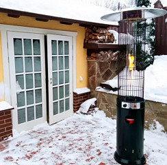 Уличный газовый обогреватель WWT 13D pro Black mini в Москве , фото 5